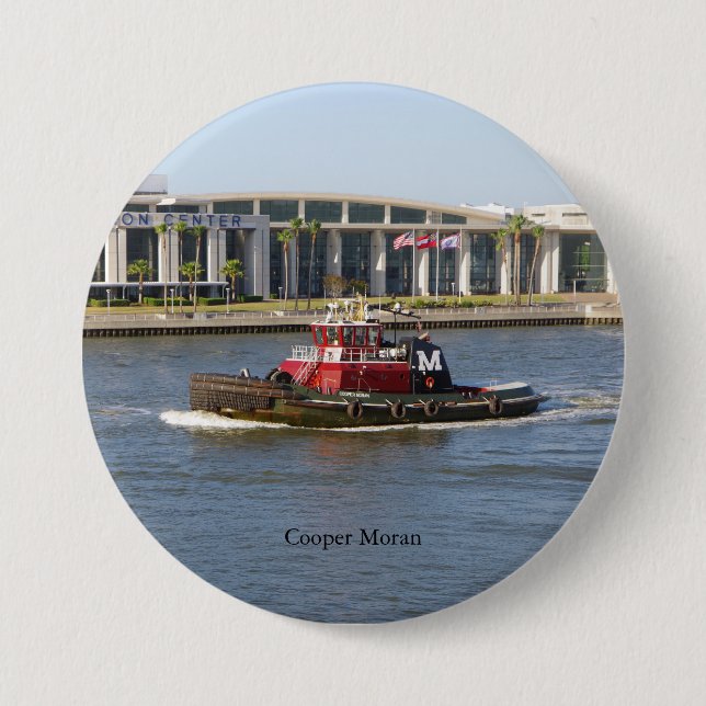 Cooper Moran Button (Vorderseite)