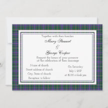 Cooper Scottish Wedding Einladung