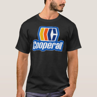 Cooperro Retro Ice Hockey Logo T-Shirt