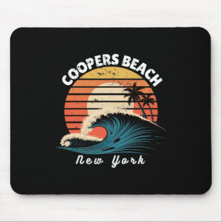 Coopers Beach New York Frauen Männer Surfboarding Mousepad