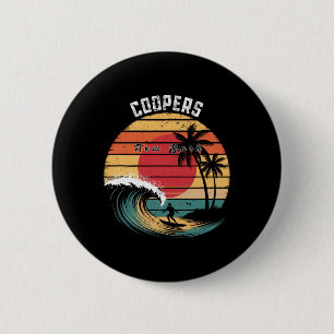 Coopers Beach New York Strand Surfen Button