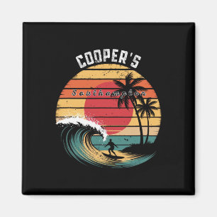 Cooper's Beach Southampton Beach Surfen Magnet