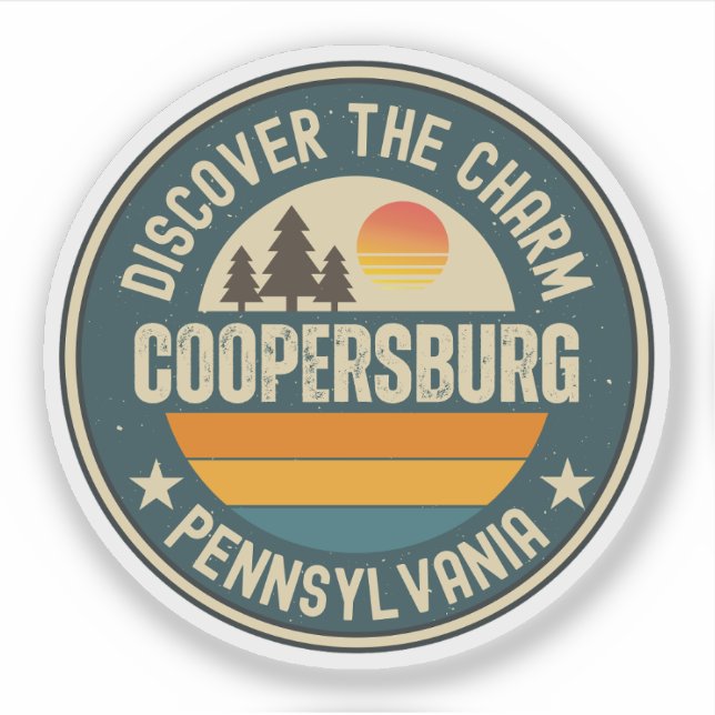 Coopersburg, Pennsylvania Aufkleber (Vorderseite)