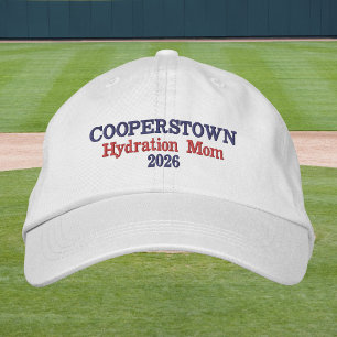 Cooperstown Hydration Mom   Lustiger Baseball-Mom- Bestickte Baseballkappe
