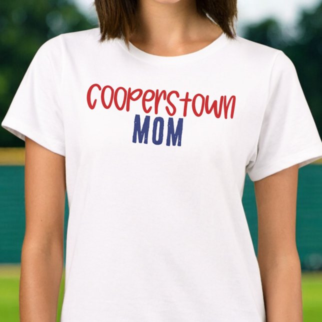 Cooperstown Mom Baseball Tournament  T-Shirt (Von Creator hochgeladen)