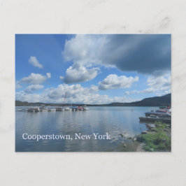Cooperstown New York Otsego Postkarte