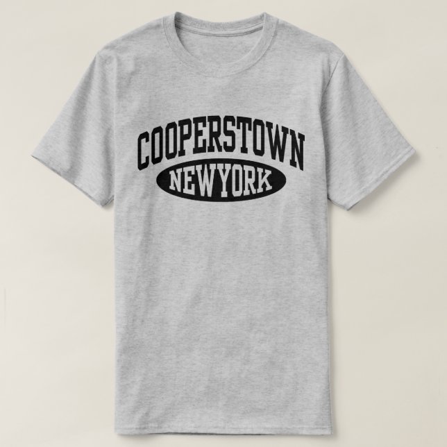 Cooperstown New York T-Shirt (Design vorne)