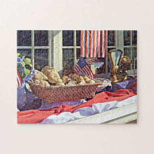 Cooperstown NY - Bäckereifenster mit amerikanische