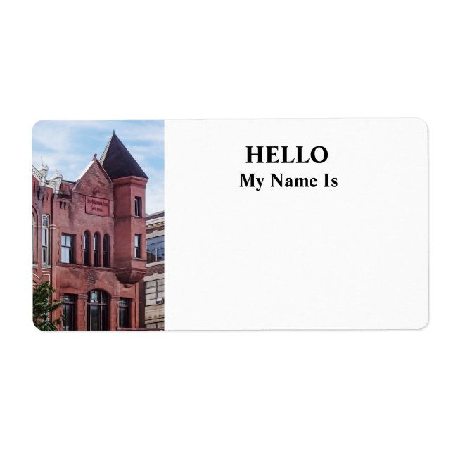 Cooperstown NY - Erstes Gebäude der Nationalbank (Vorne)