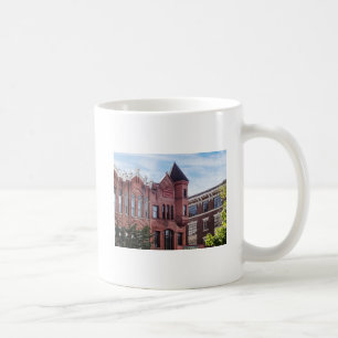 Cooperstown NY - Erstes Gebäude der Nationalbank Kaffeetasse
