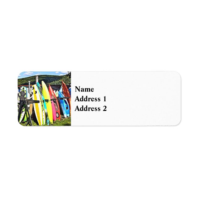 Cooperstown NY - Kajaks und Paddleboards (Vorne)