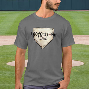 Cooperstown NY Vater Niedlich Baseball Turnier T-Shirt