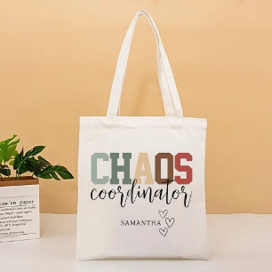 Coordinateur Chaos Personnalisé Sac fourre-tout, M