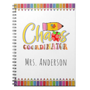Coordinateur du Chaos Nom de l'enseignant Carnet