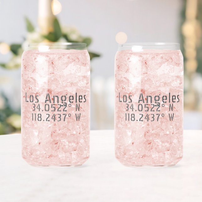 Coordonnateurs branchés de Los Angeles Can Glass S (Insitu (Mariage))