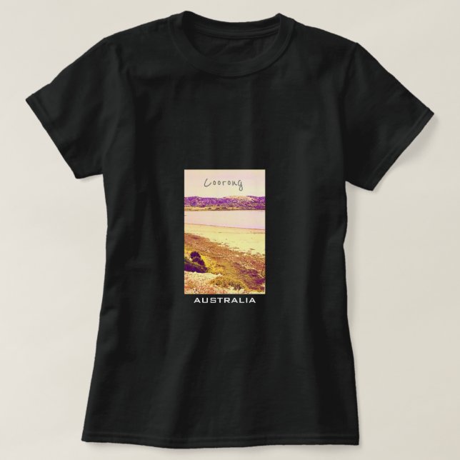 Coorong Nationalpark Australien Reise T-Shirt (Design vorne)