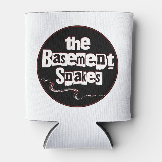 Coozie - Schwarzes Logo Dosenkühler (Vorderseite)