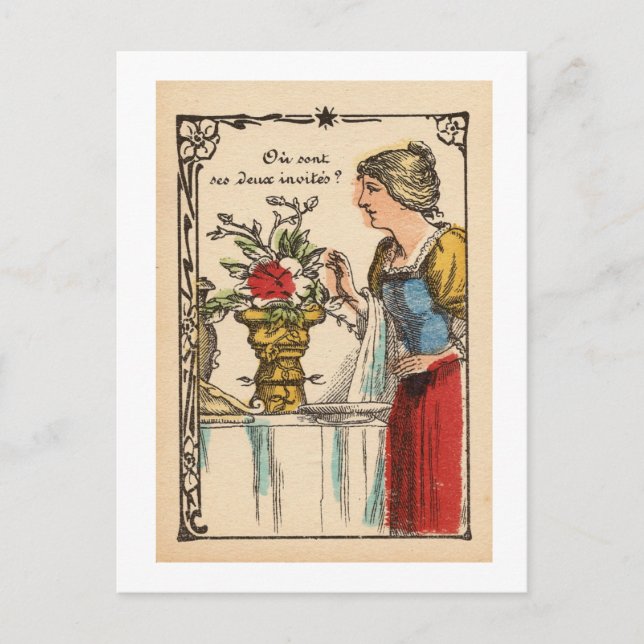 Copa de Rubin II / Rubin Vase II Postkarte (Vorderseite)