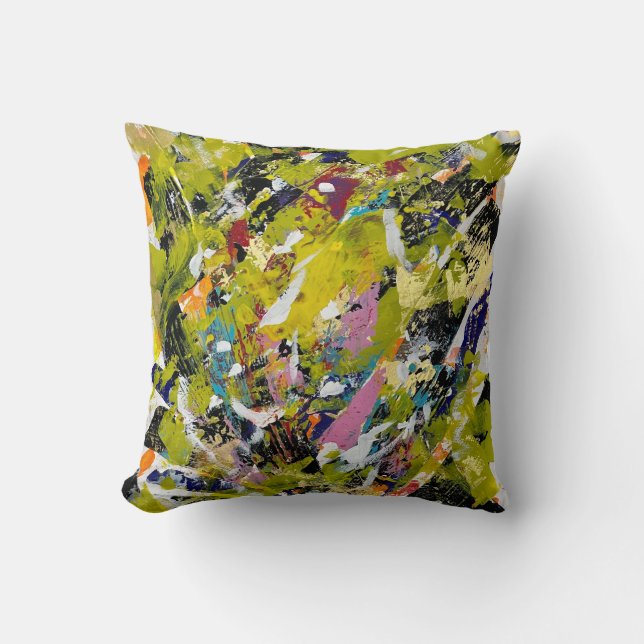Copacabana 16 x 16 Poly Throw Kissen (Vorderseite)