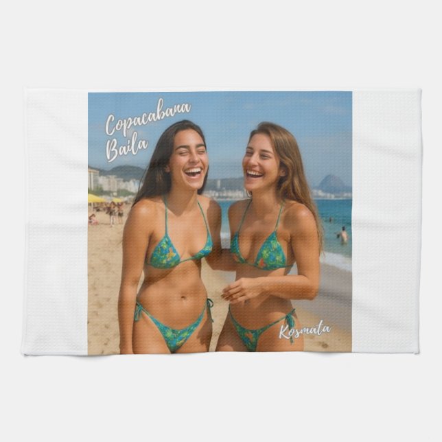 Copacabana Baila - Geschirrtücher (Horizontal)