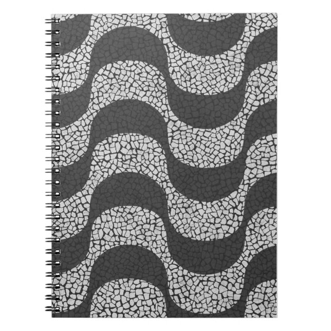 Copacabana Beach Boardwalk Notizblock (Vorderseite)