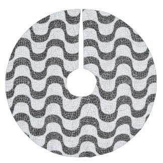 Copacabana Beach Polyester Weihnachtsbaumdecke