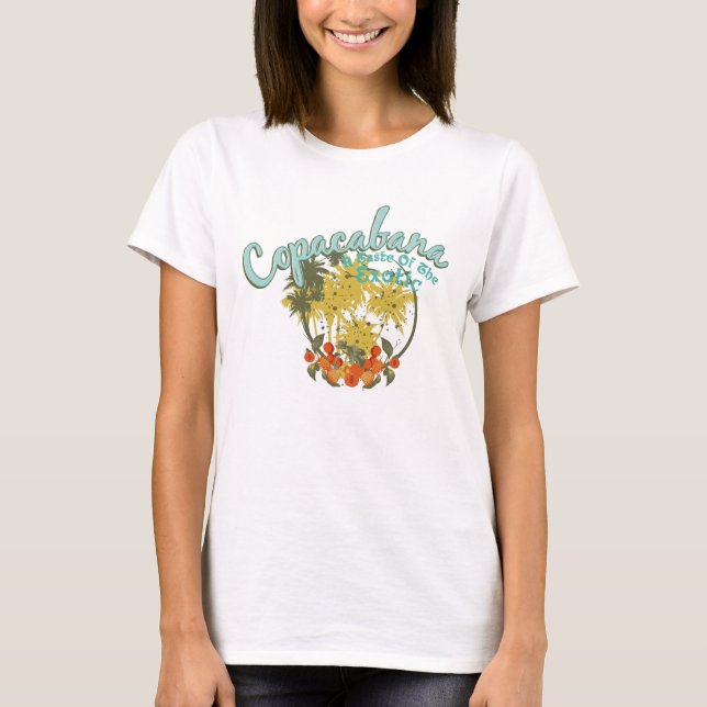 Copacabana Brasilien T-Shirt (Vorderseite)