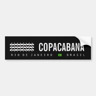 Copacabana für Personenkraftwagen Autoaufkleber