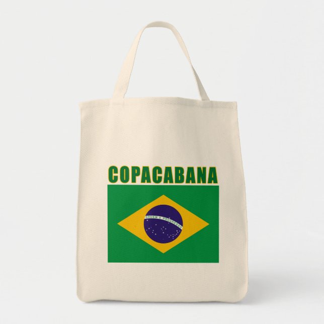 COPACABANA Strand-T-Shirts, Geschenke Tragetasche (Vorne)