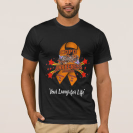 COPD AWARENESS 2023 T - Shirt Black