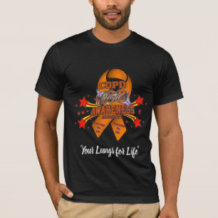 COPD AWARENESS 2023 T - Shirt Black