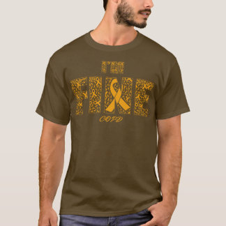 COPD Awareness Fine Ribbons in dieser Familie Wir T-Shirt