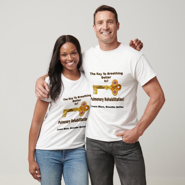 COPD AWARENESS-T - SHIRT der Frau (Unisex)