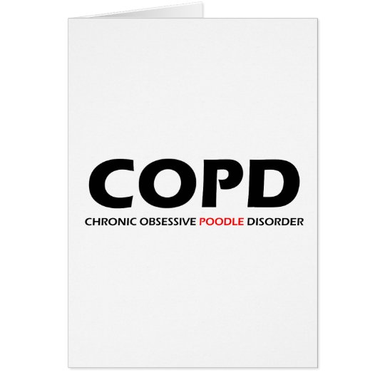 COPD - Chronische besessene Pudel-Störung Karte