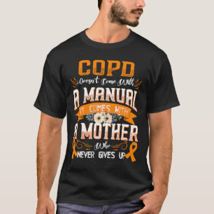 COPD kommt nicht mit einem Handbuch, sondern mit e T-Shirt