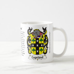 Copeland Familien-Wappen Tasse