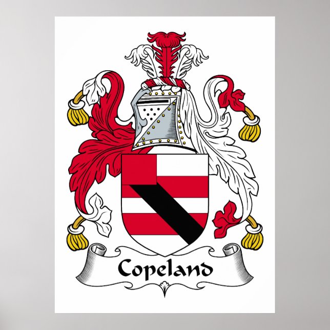 Copeland Familienwappen Poster (Vorne)