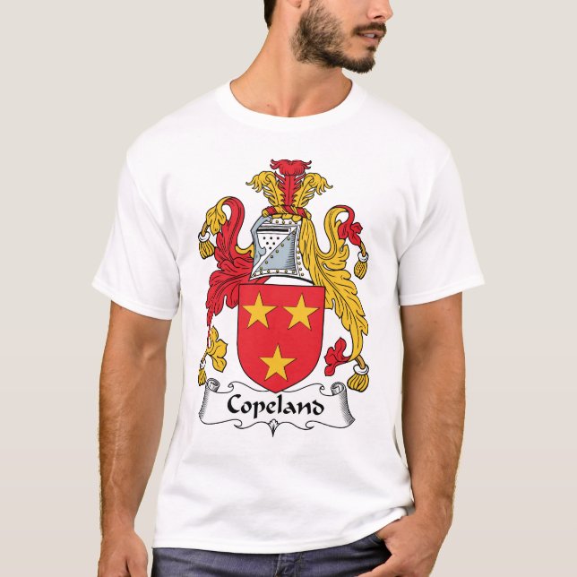 Copeland Familienwappen T-Shirt (Vorderseite)