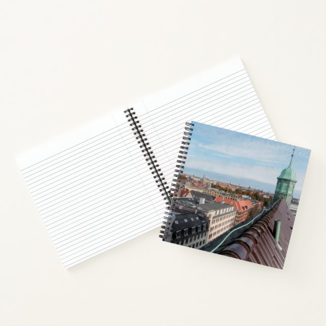 Copenhagen Cityscape Notizbuch (Innenseite)
