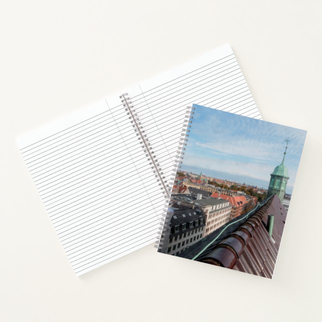 Copenhagen Cityscape Notizbuch (Innenseite)
