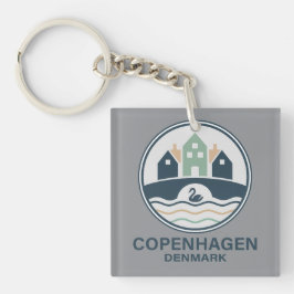 Copenhagen Denmark Europe Schlüsselanhänger