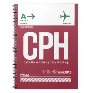 Copenhagen - Travel Journal Notizblock