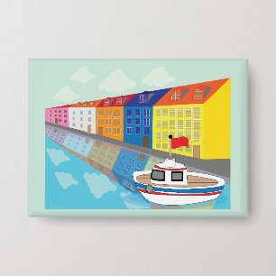 Copenhagen Waterfront District Button