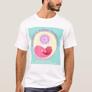 Copessigsymbol für menschliche Beratung auf einem T-Shirt
