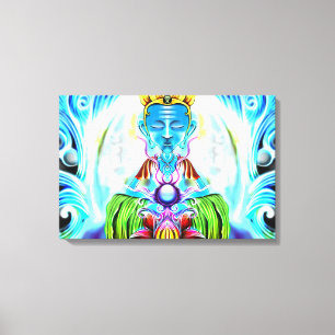 Copie 24in x 16in de toile d'INDRA
