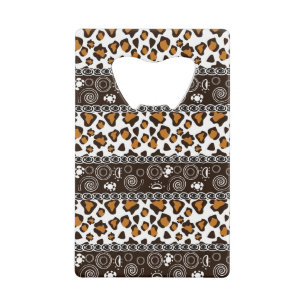 Copie africaine avec le motif de peau de guépard