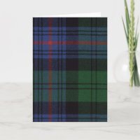 Copie antique de tartan d'Armstrong de carte de