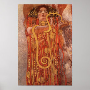 Copie d'affiche d'art déco de médecine de Klimt