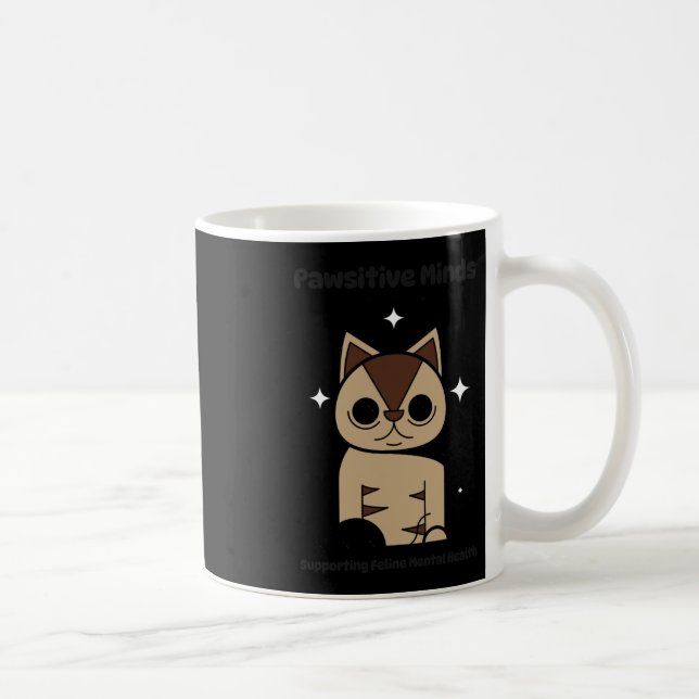Copie De Meow Wellness S Aufkleber Kaffeetasse (Rechts)