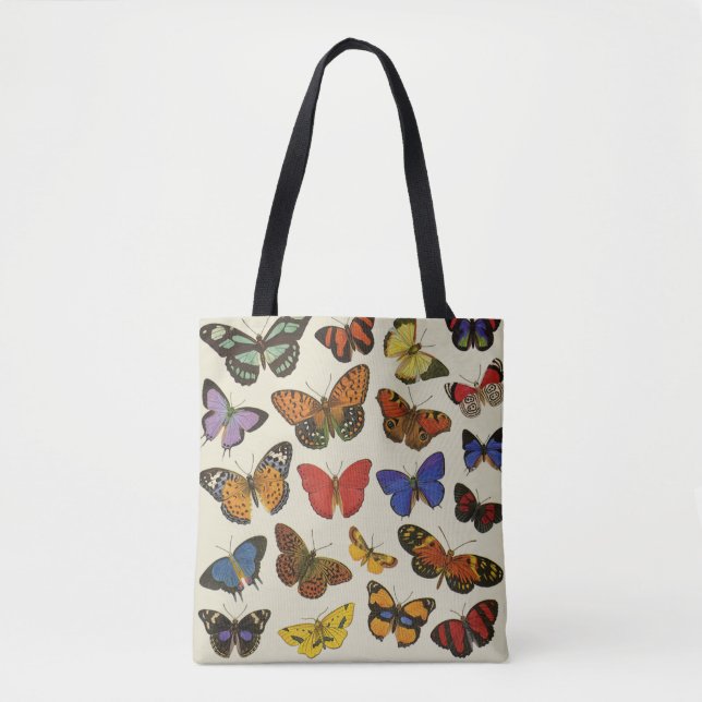 Copie de sac fourre-tout à papillons partout (Devant)
